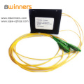 1X2 Fibra Óptica Cassete Plc Splitter Acoplador